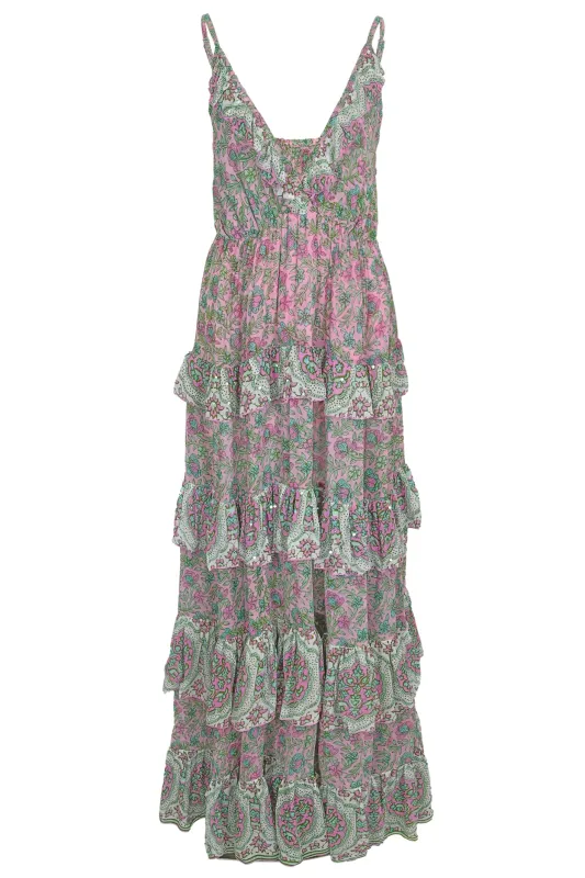 Pamela Long Dress Pink sold by Sand Dollar