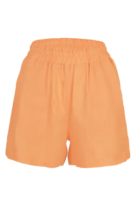 Apricot Linen Short sold by Sand Dollar