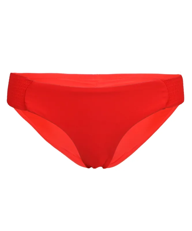 Smocked Tab Full Red Coral made by PQ Swim