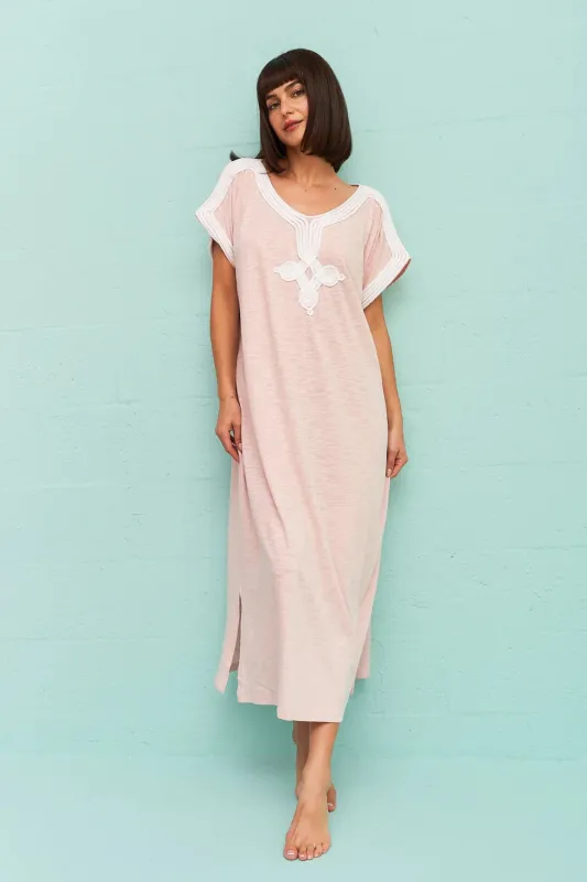 Gaia Beach Kaftan Nude sold by Sand Dollar
