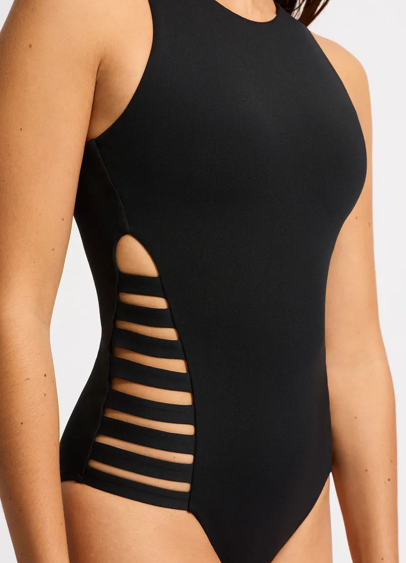 Seafolly Collective Multi Strap One Piece Black sold by Sand Dollar product image thumbnail 5
