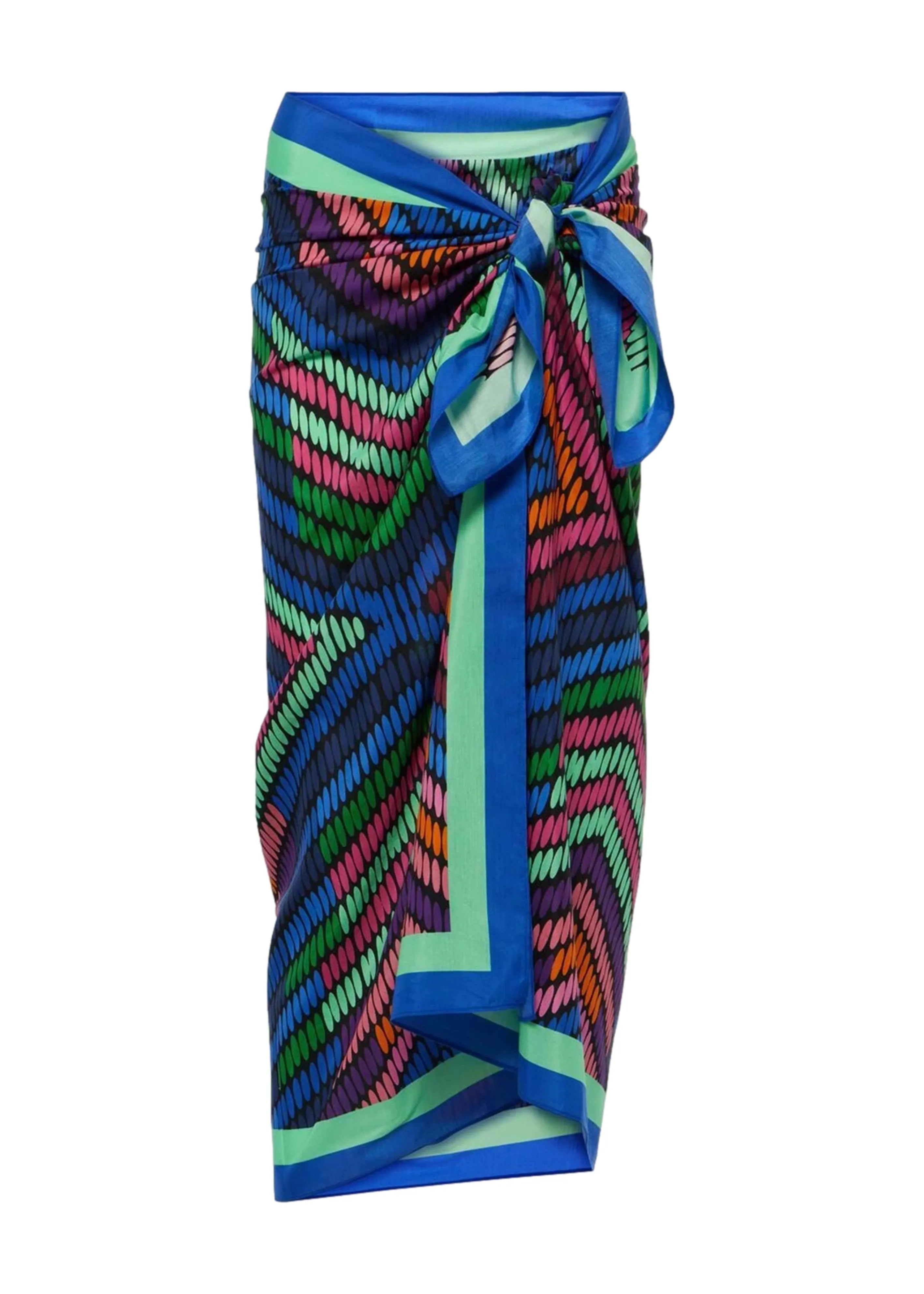Crystal Short Sarong Imprime Arc En Ciel sold by Sand Dollar