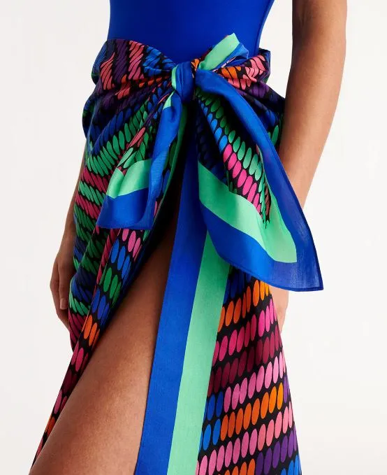 Crystal Short Sarong Imprime Arc En Ciel sold by Sand Dollar product image thumbnail 4