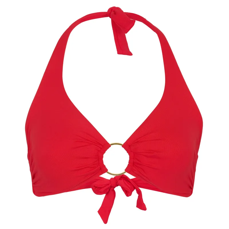 Brussels Bikini Top Red sold by Sand Dollar