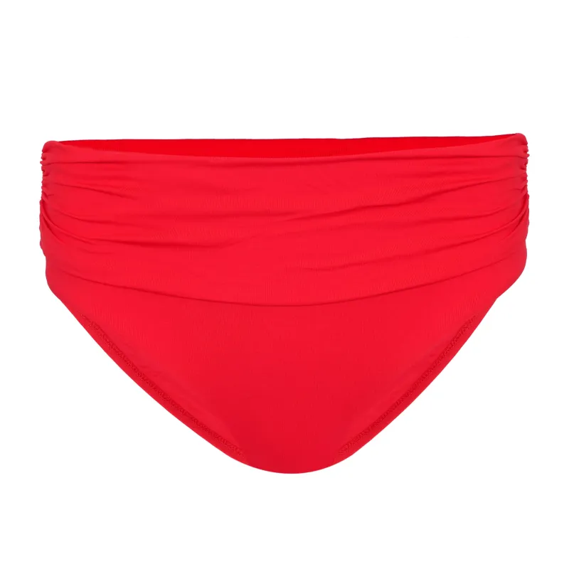 Bel Air Bikini Bottom Red sold by Sand Dollar