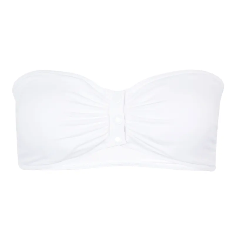 Eze Bikini Top White sold by Sand Dollar
