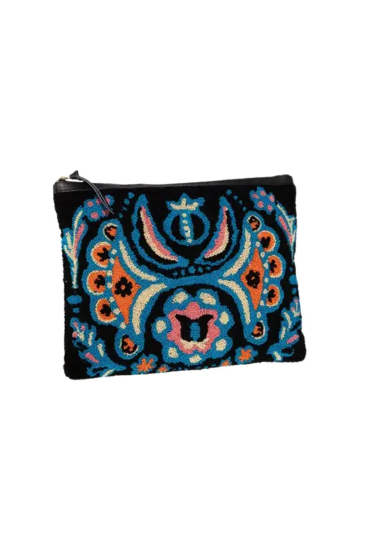 Clutch Tallulah Print made by Cleobella