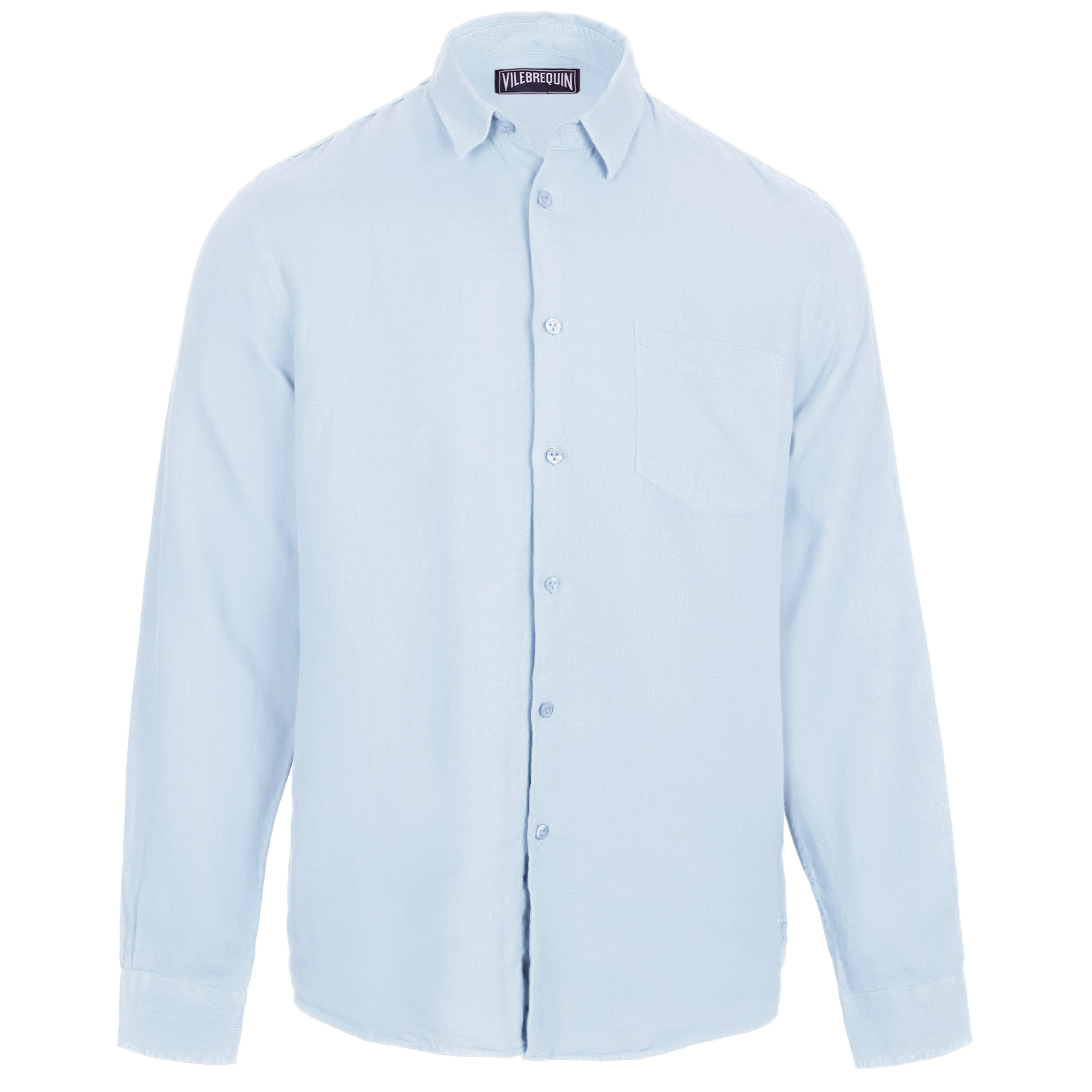 Caroubis Ciel Linen Shirt sold by Sand Dollar