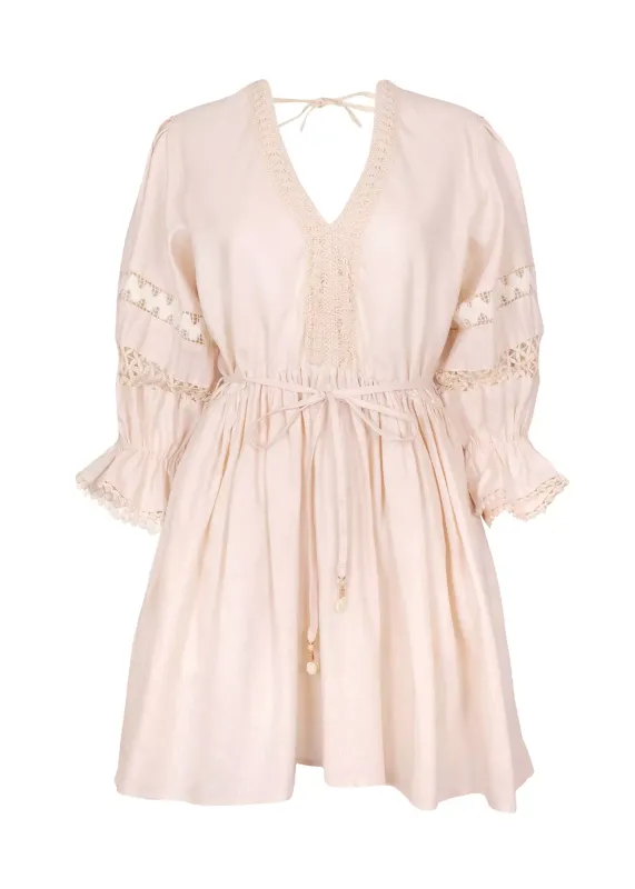 Dress Linen Beige sold by Sand Dollar