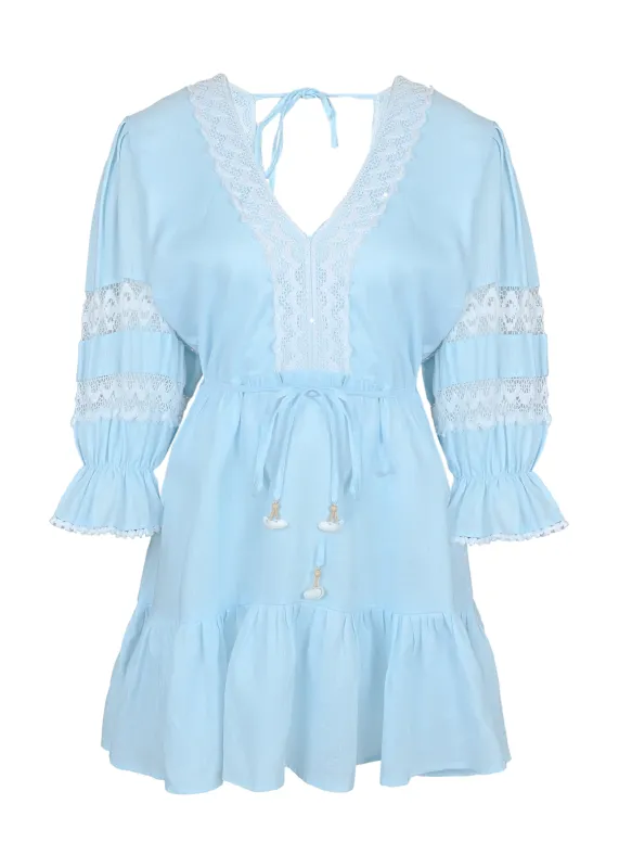 Dress Linen Blue sold by Sand Dollar