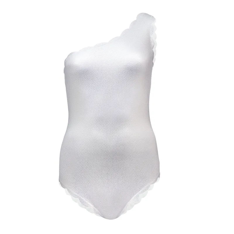 Santa Barbara Maillot Silver/Coconut made by Sand Dollar