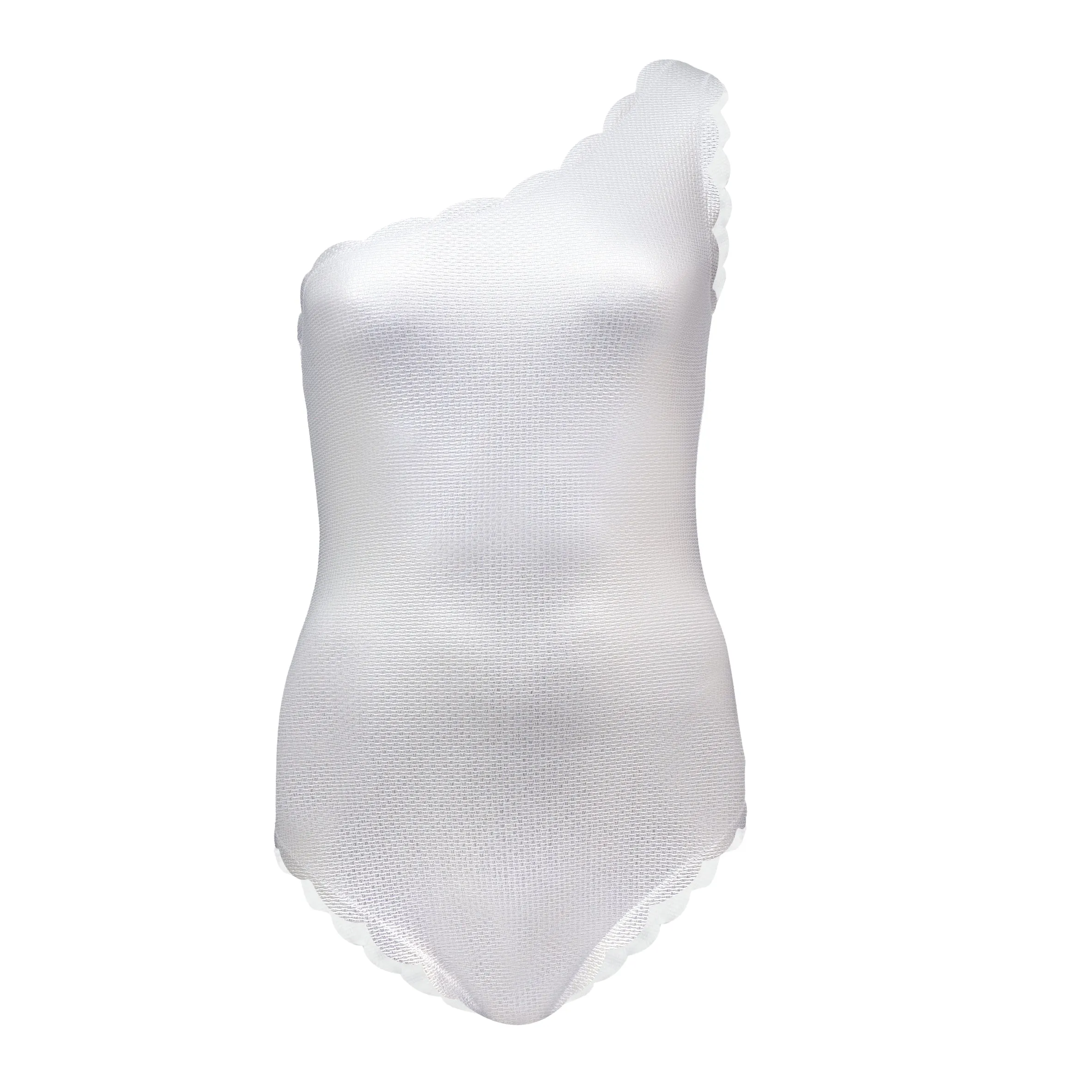 Santa Barbara Maillot Silver/Coconut sold by Sand Dollar