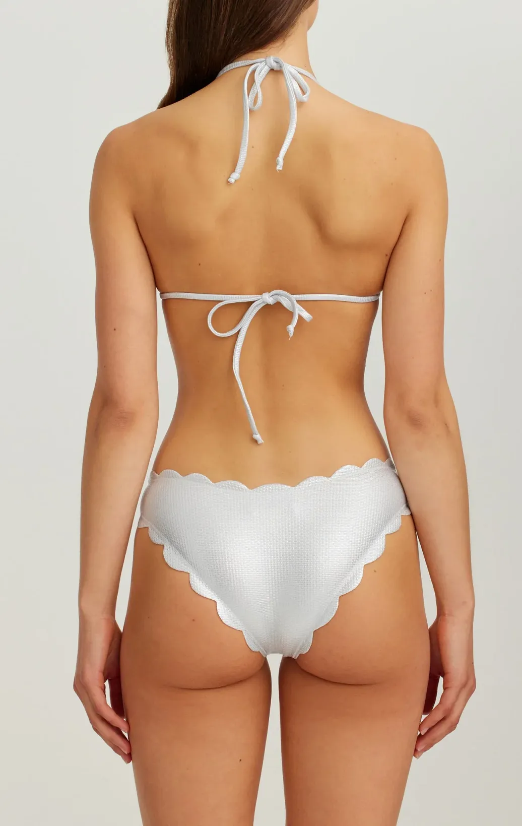 High Antibes Bikini Bottom Silver/Coconut sold by Sand Dollar product image thumbnail 4