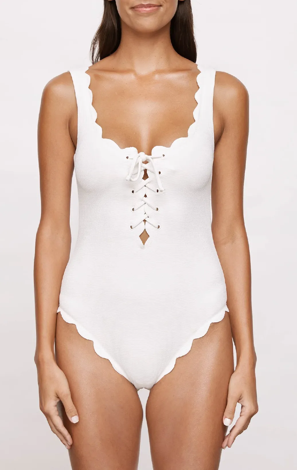Marysia Palm Springs Tie Maillot Coconut sold by Sand Dollar product image thumbnail 3