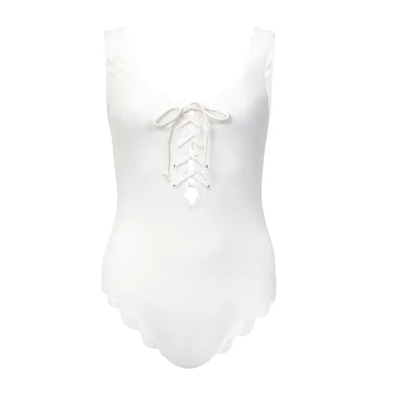 Marysia Palm Springs Tie Maillot Coconut made by Sand Dollar