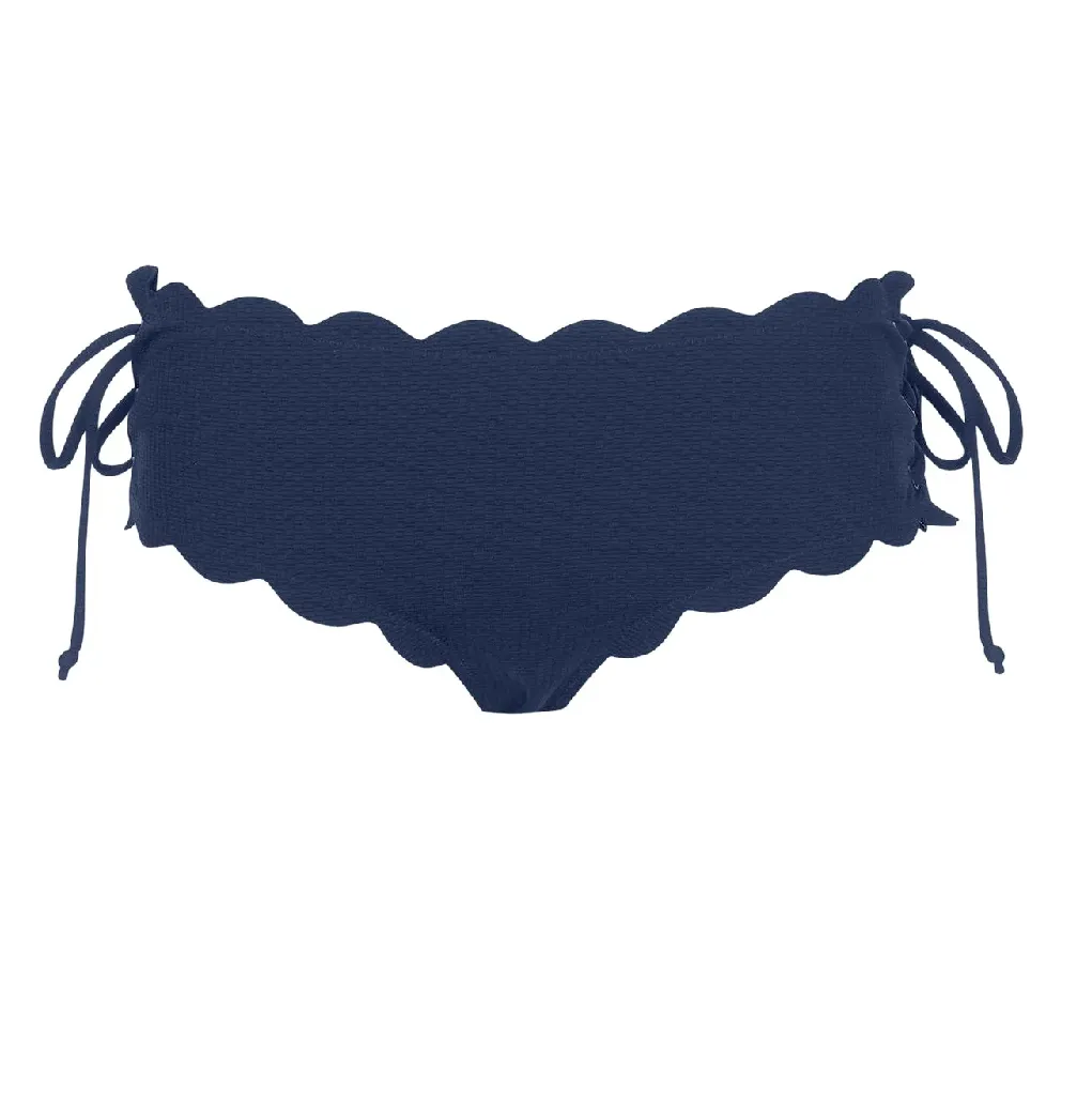 Spring Tie Bikini Bottom Black/Indigo sold by Sand Dollar product image thumbnail 5