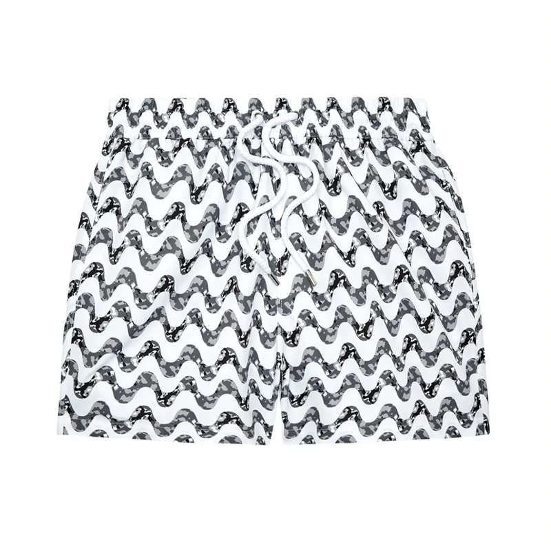 Sport Swim Short Copacabana Camo White And Stone Grey made by Sand Dollar