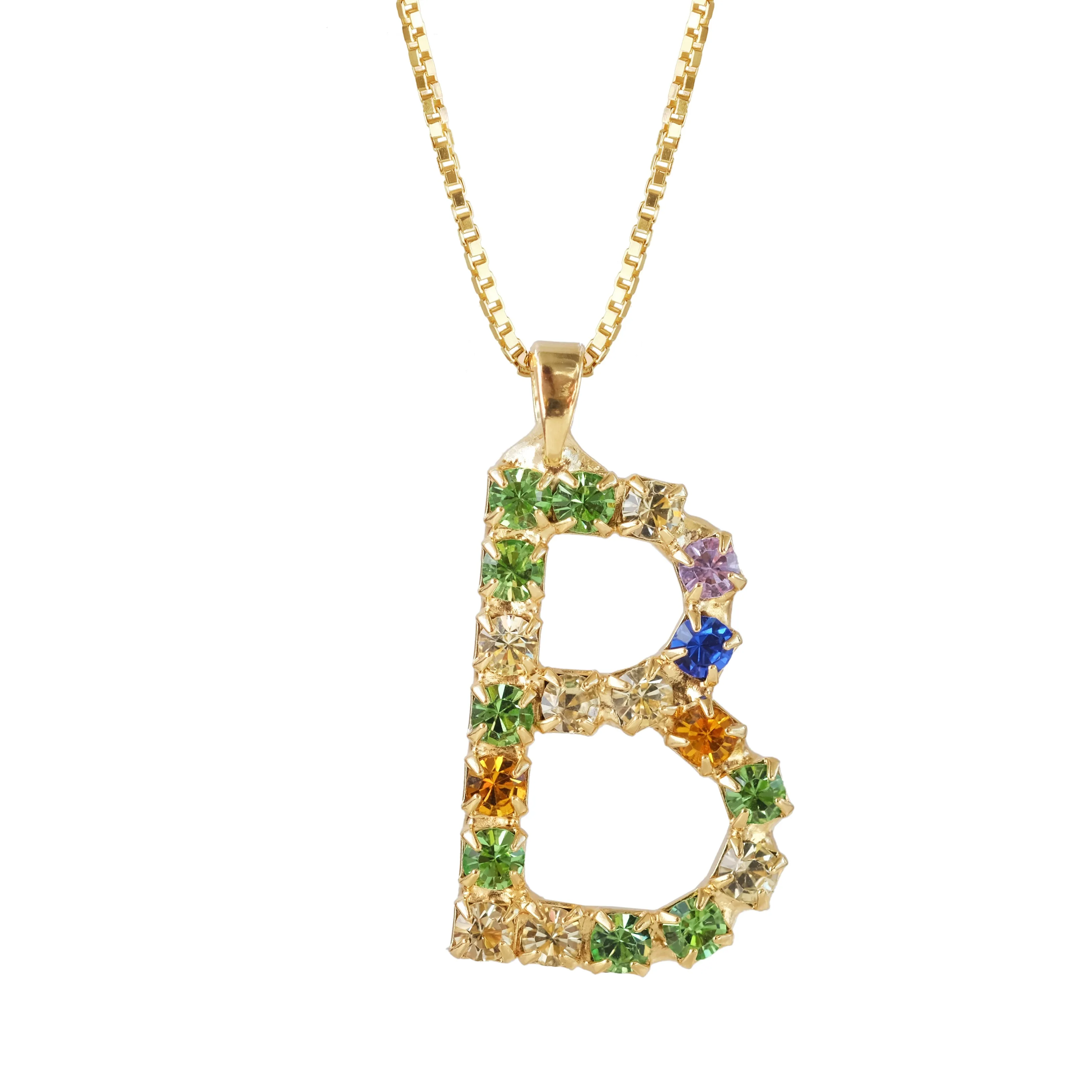 Letter Necklace B sold by Sand Dollar