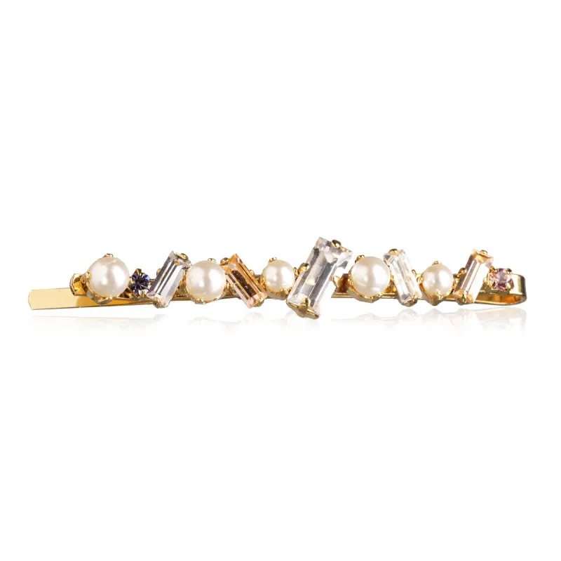Ella Hairpin Baguette Crystal sold by Sand Dollar