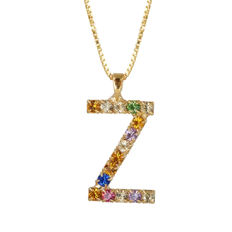 Letter Necklace Z sold by Sand Dollar