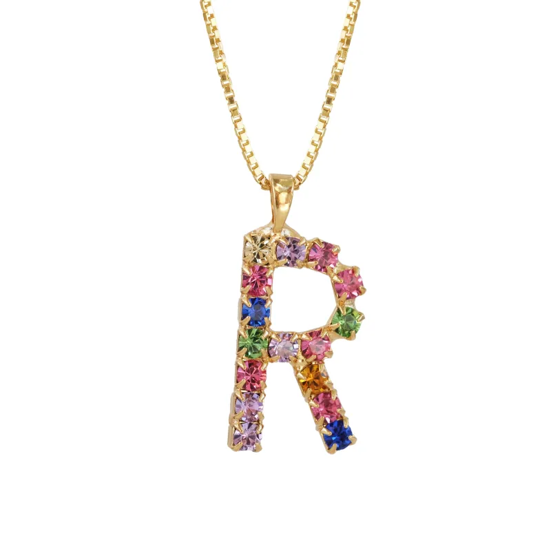 Letter Necklace R sold by Sand Dollar