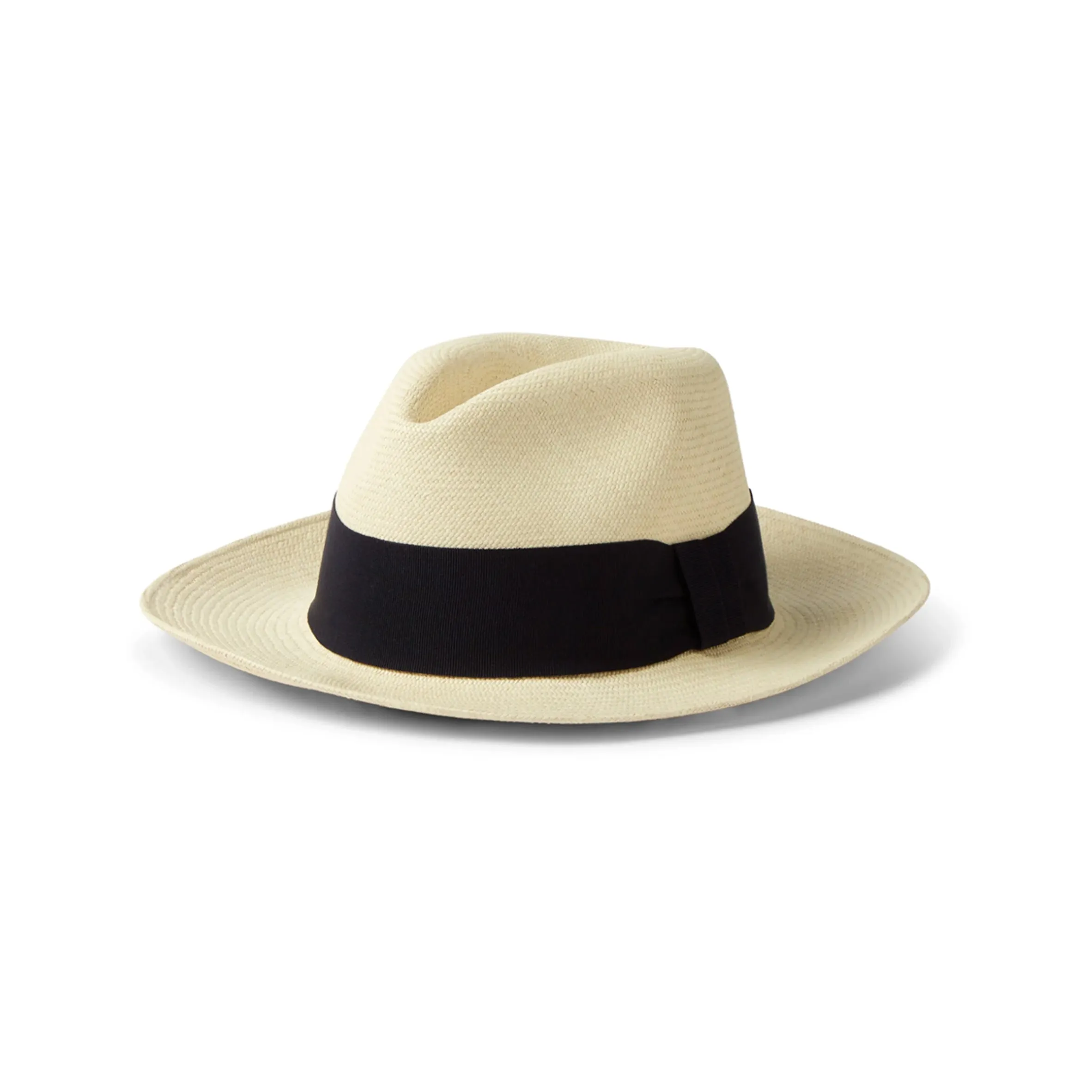 Rafael Panama Hat Wide Ribbon - Navy Blue sold by Sand Dollar