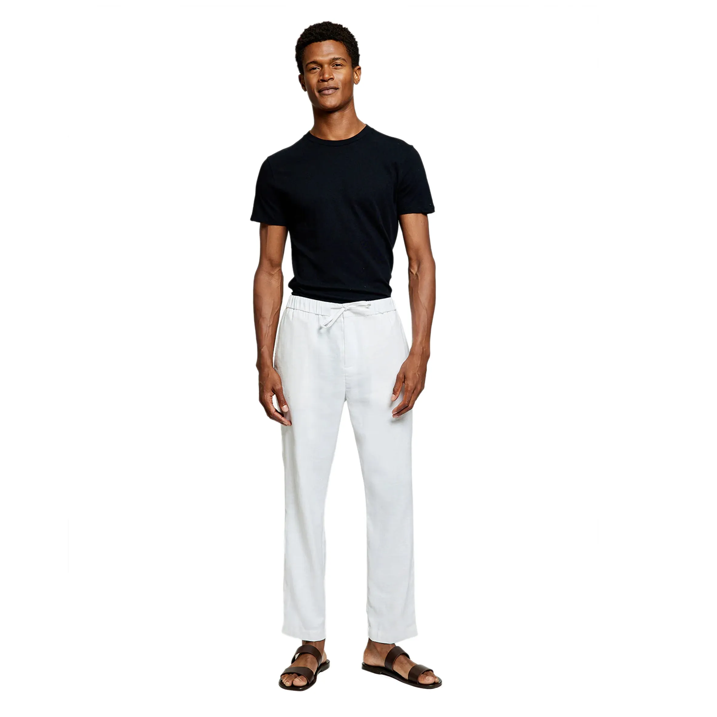 Men’s Oscar Linen Chinos - White sold by Sand Dollar product image thumbnail 4