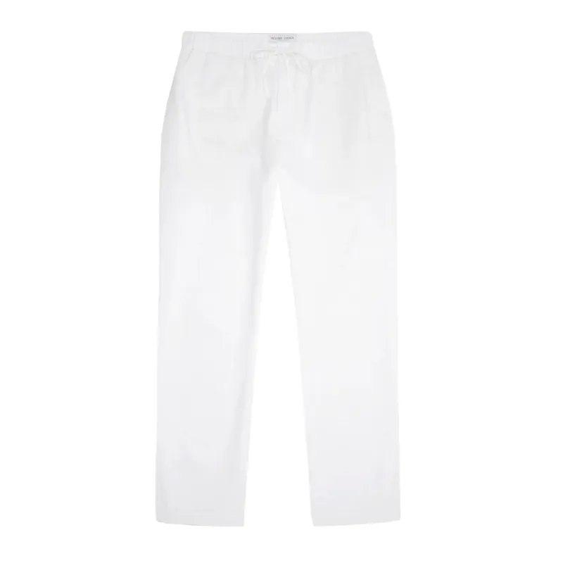 Men’s Oscar Linen Chinos - White sold by Sand Dollar