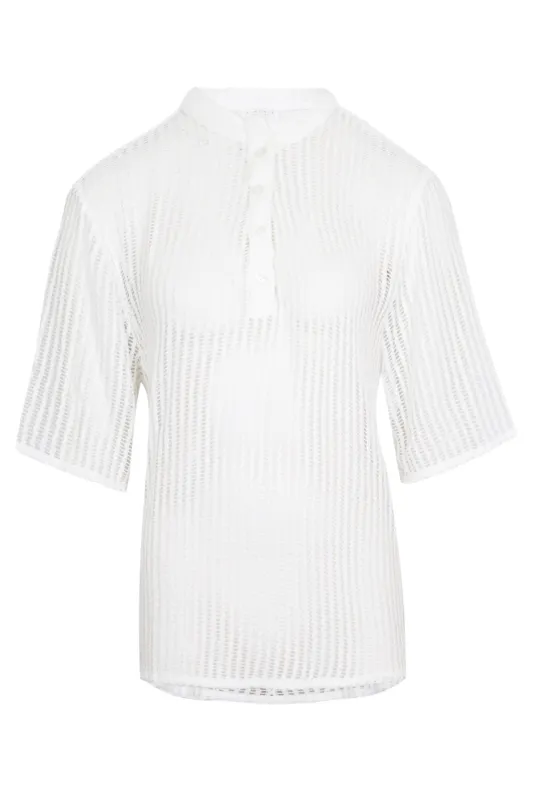 Zayden Top White sold by Sand Dollar