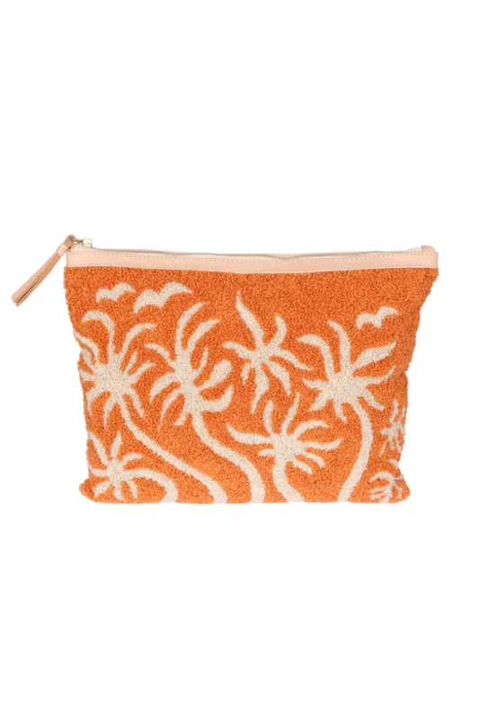 Breezy Palms Clutch Bag sold by Sand Dollar