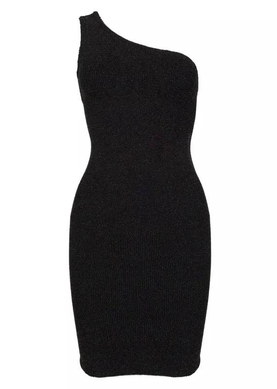 Nancy Dress Black made by Hunza G