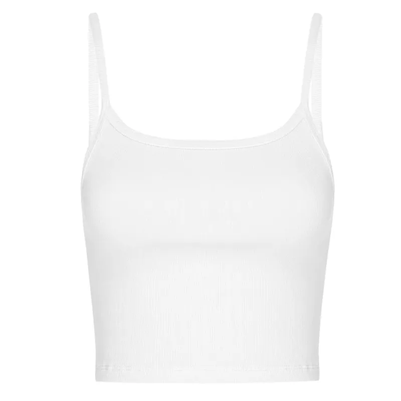Tank Top Strappy Optic White sold by Sand Dollar