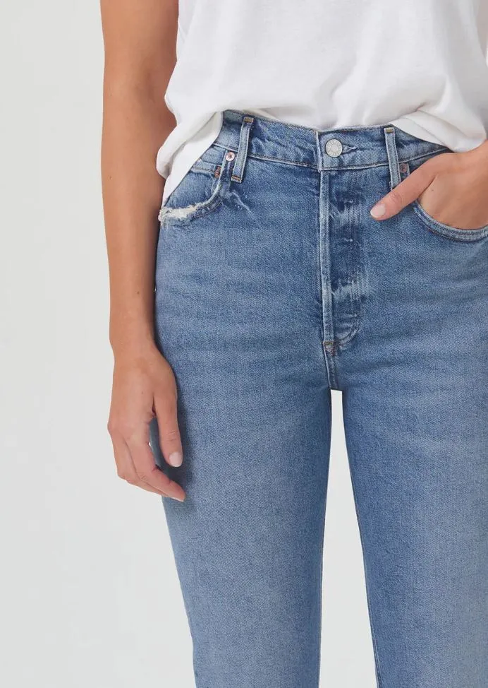 Riley High Rise Straight Crop In Cove sold by Sand Dollar product image thumbnail 5