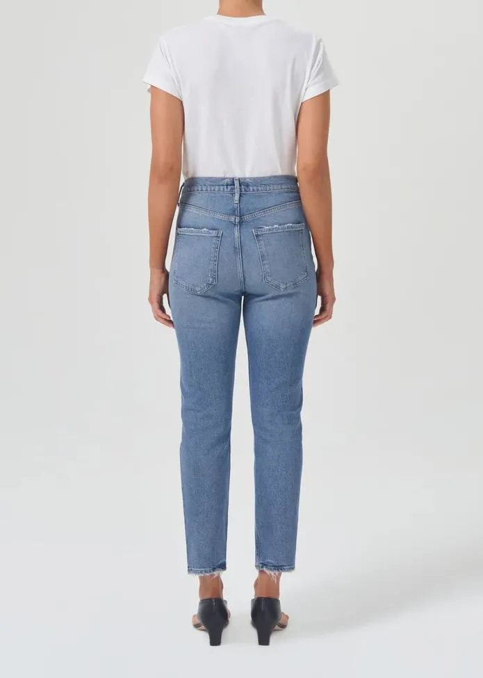 Riley High Rise Straight Crop In Cove sold by Sand Dollar product image thumbnail 2