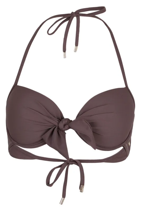Maria Halter Top Chocolate sold by Sand Dollar