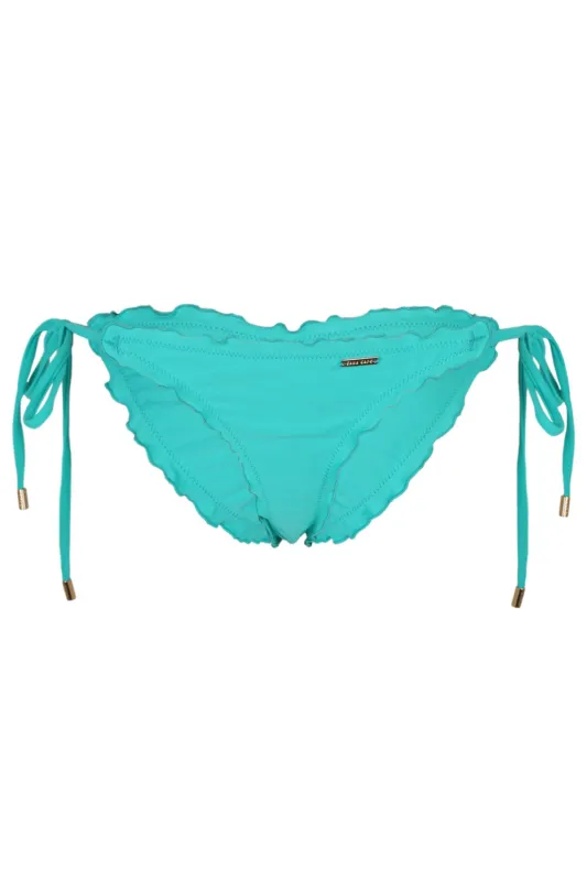 Louise Frill Tie Side Bottom Cuba Turquoise made by Sand Dollar