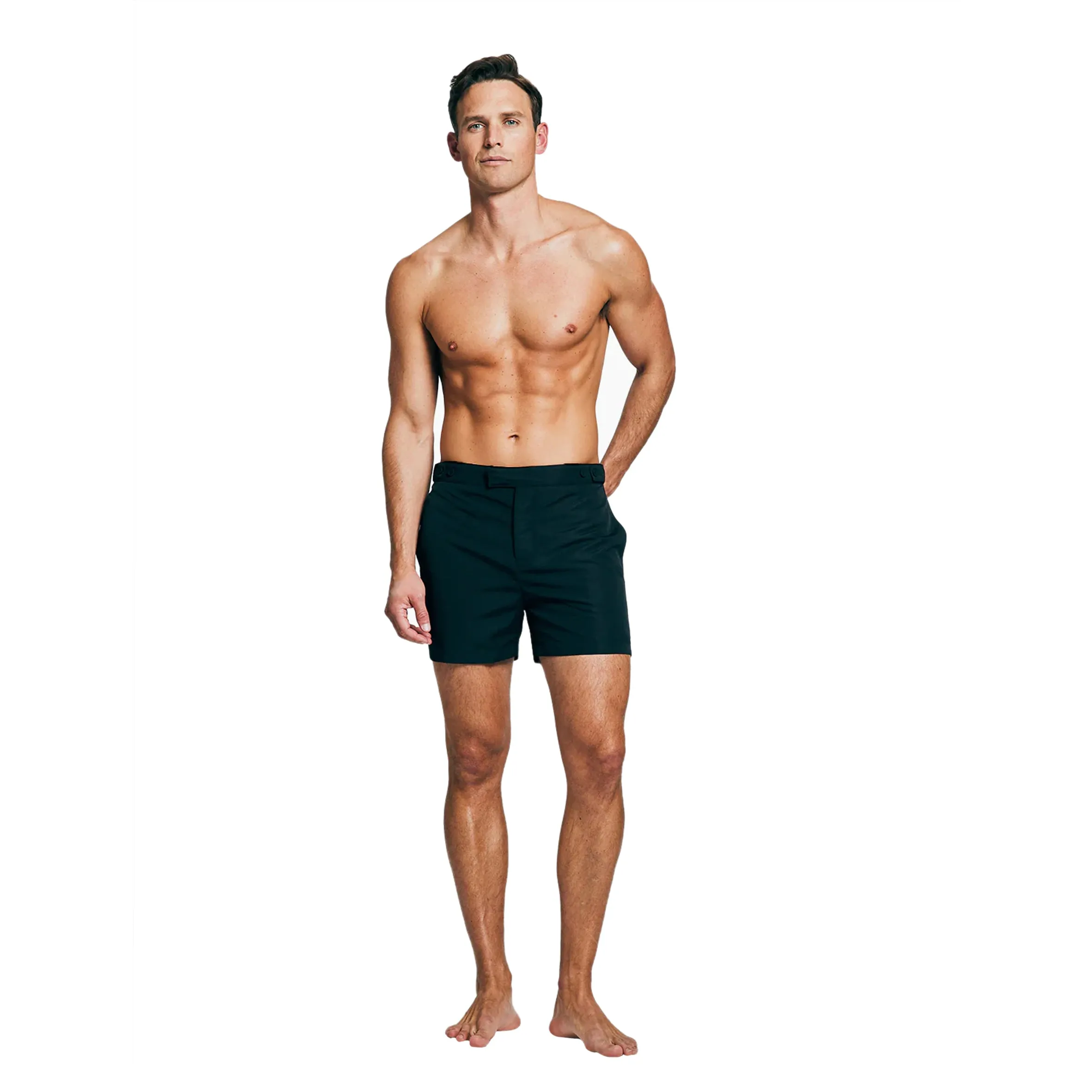 Mens Black Swim Shorts sold by Sand Dollar product image thumbnail 4