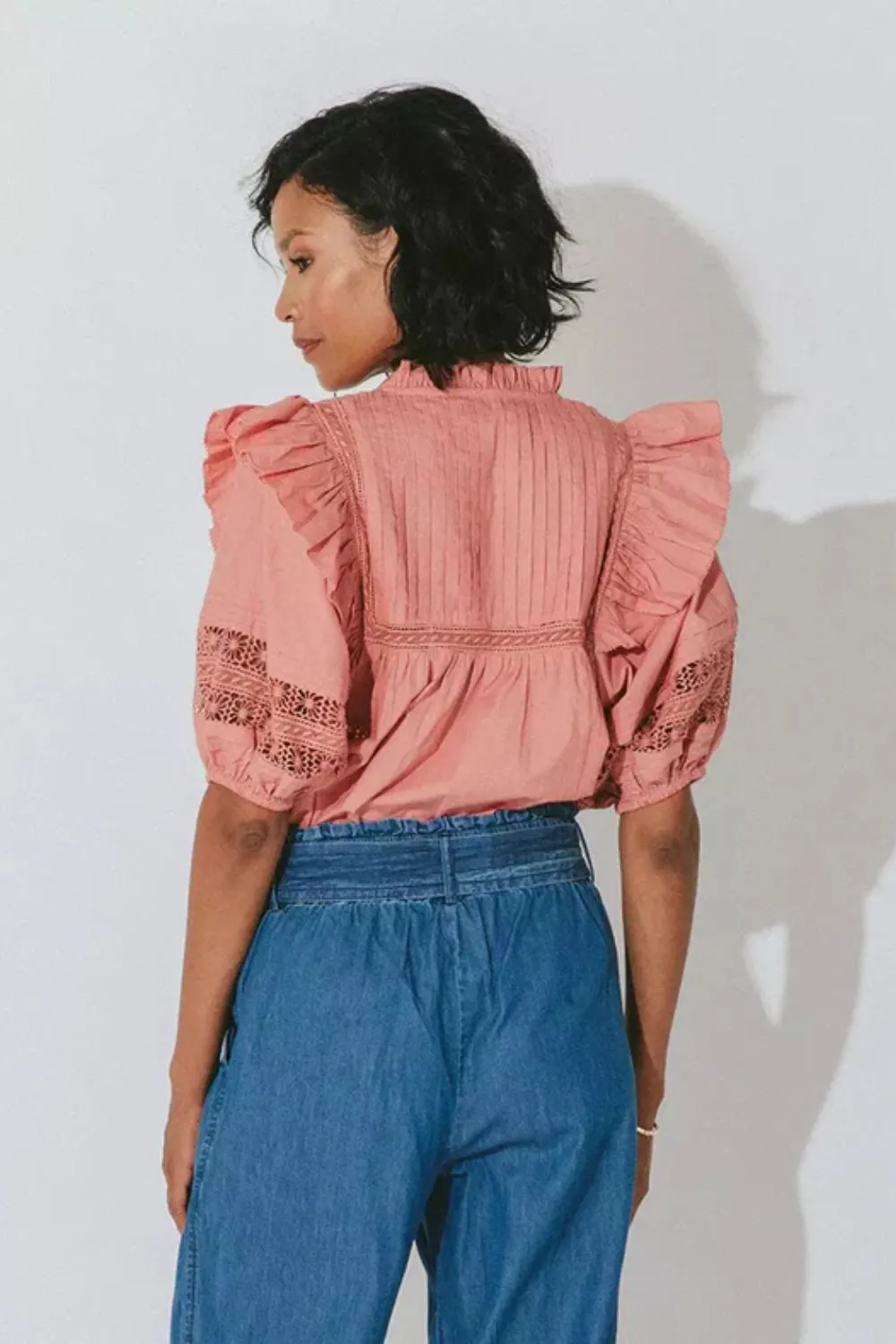 Bridget Blouse Rose sold by Sand Dollar product image thumbnail 4