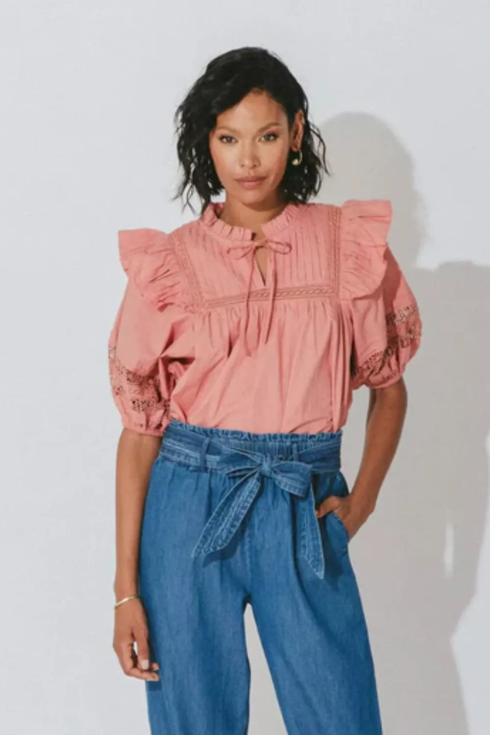 Bridget Blouse Rose sold by Sand Dollar product image thumbnail 2