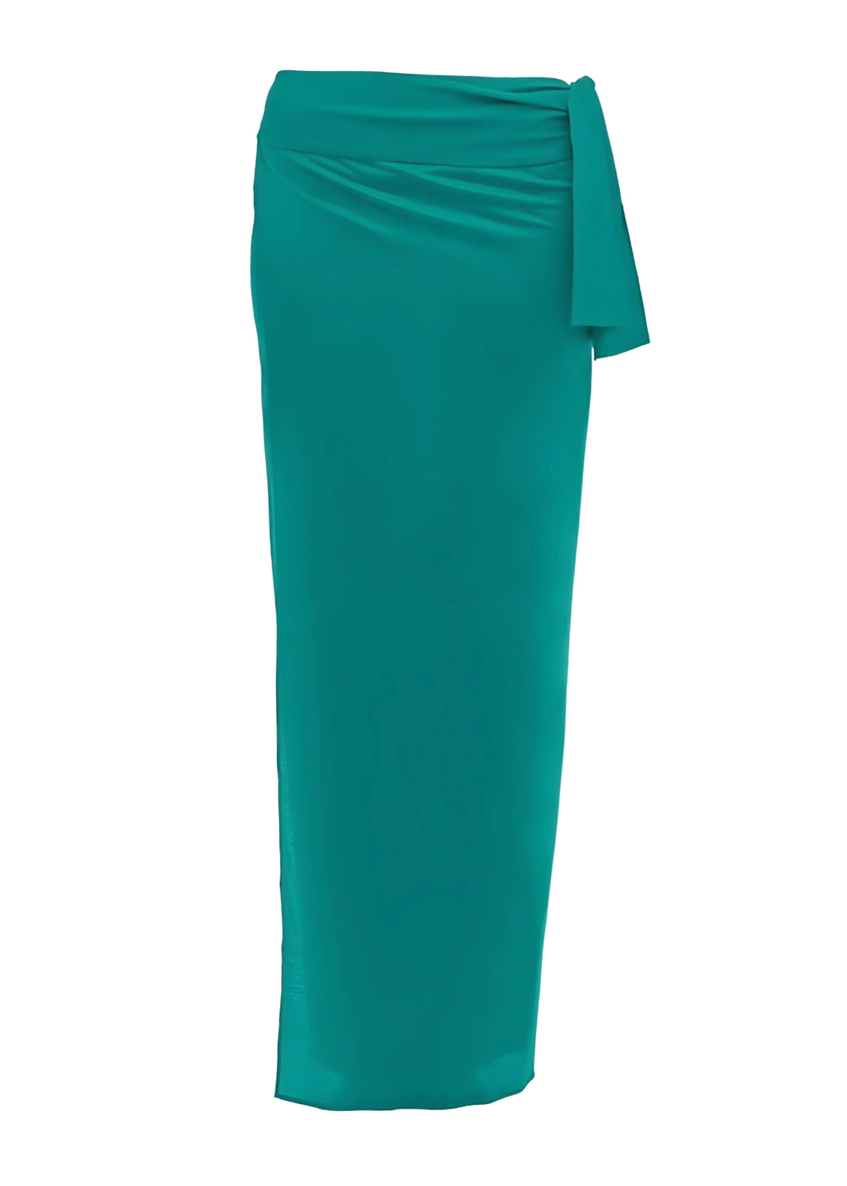 Wrap Maxi Skirt in Green sold by Sand Dollar