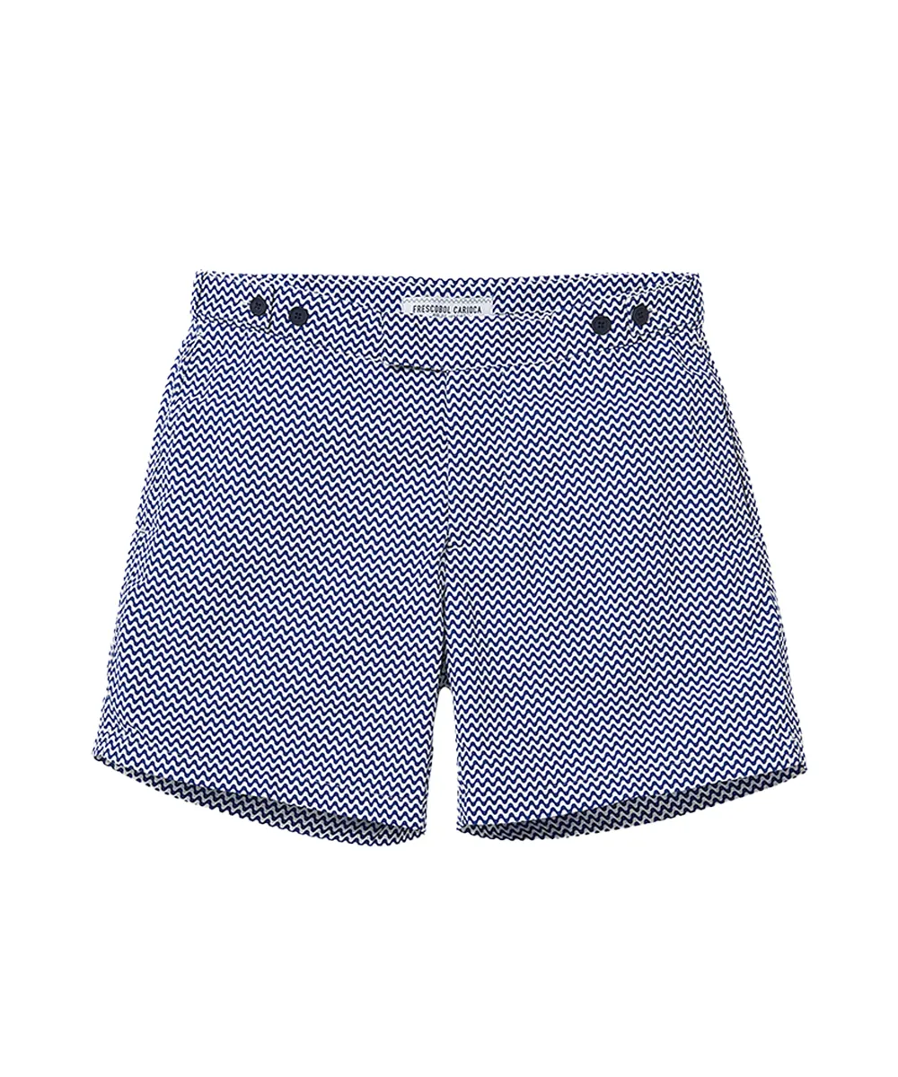 Tailored Swim Shorts in Copacabana Print sold by Sand Dollar