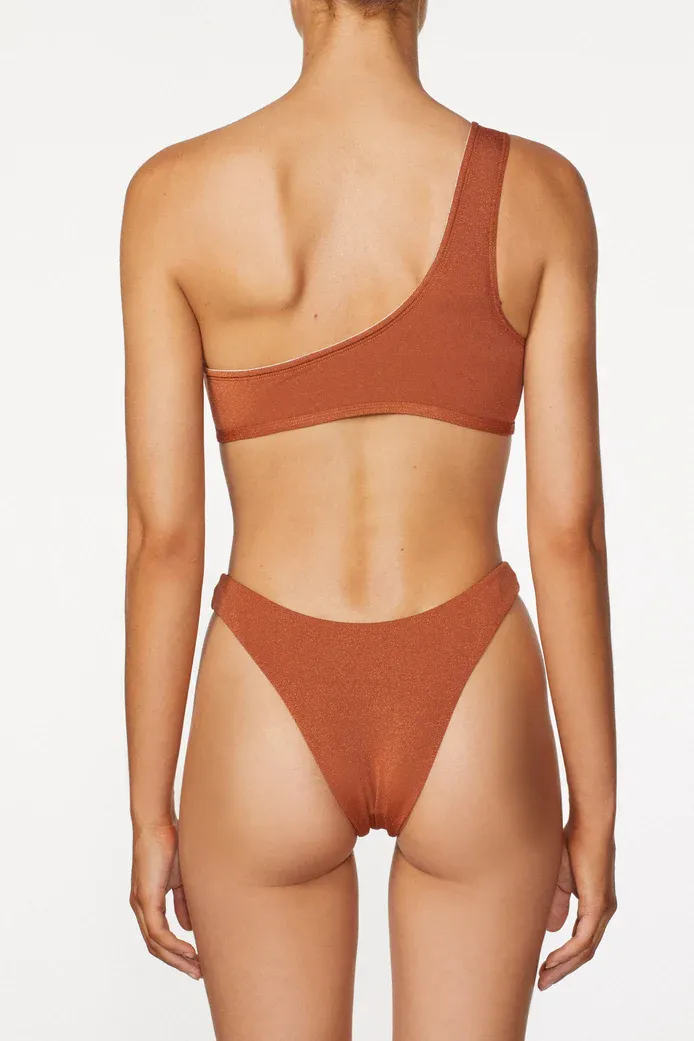 Womens Brown Bikini Top sold by Sand Dollar product image thumbnail 4