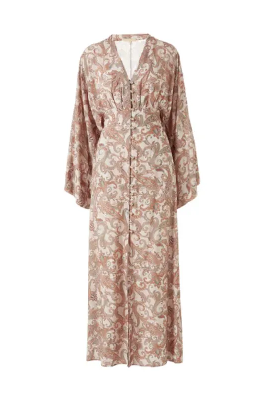 Beach Kaftan Dress with Print - Desiree Imagination Kaftan sold by Sand Dollar