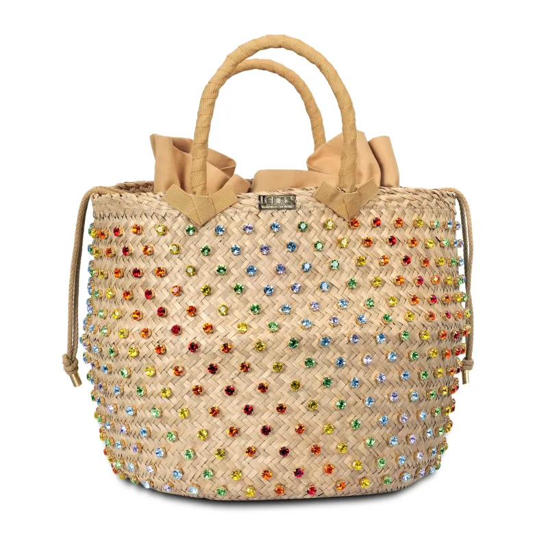 Nina Rainbow XL Bag sold by Sand Dollar