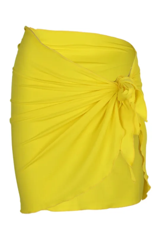 Marina Sarong Yellow sold by Sand Dollar