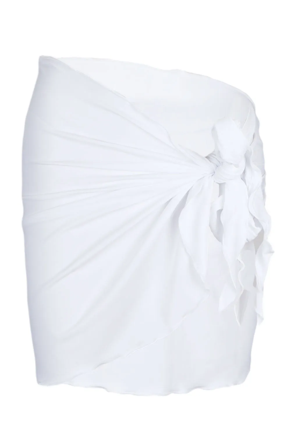 Marina Sarong White sold by Sand Dollar