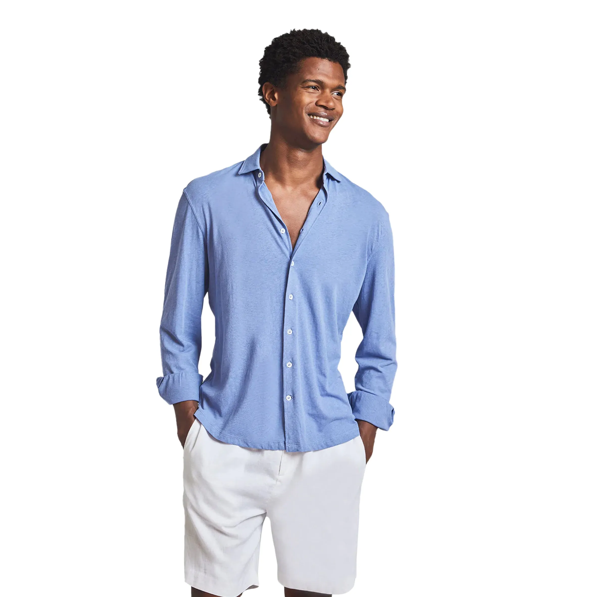 Long Sleeve T Shirt with Collar sold by Sand Dollar product image thumbnail 2