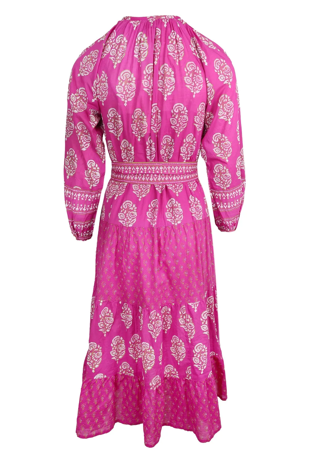 Fiji Midi Dress Mix Block Print sold by Sand Dollar product image thumbnail 3