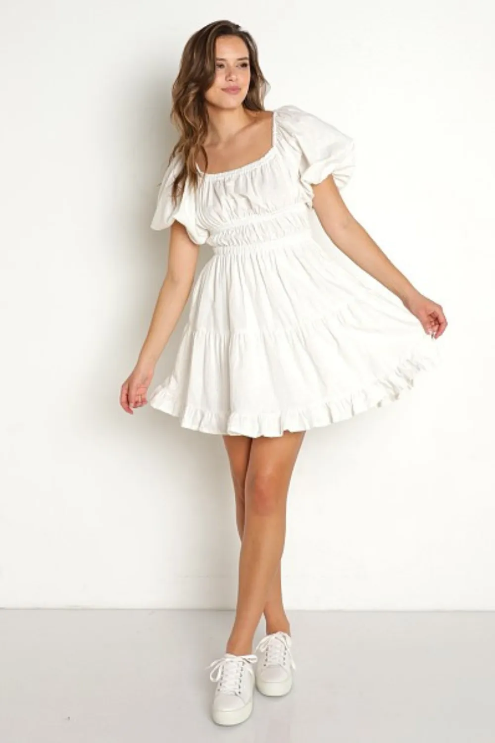 Olive Mini Dress Ivory sold by Sand Dollar product image thumbnail 5