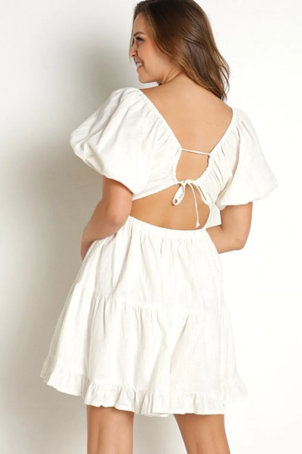 Olive Mini Dress Ivory sold by Sand Dollar product image thumbnail 4